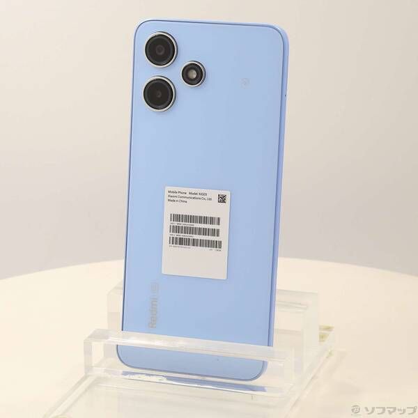 中古品〕 Redmi 12 5G 128GB スカイブルー XIG03 au SIMフリー