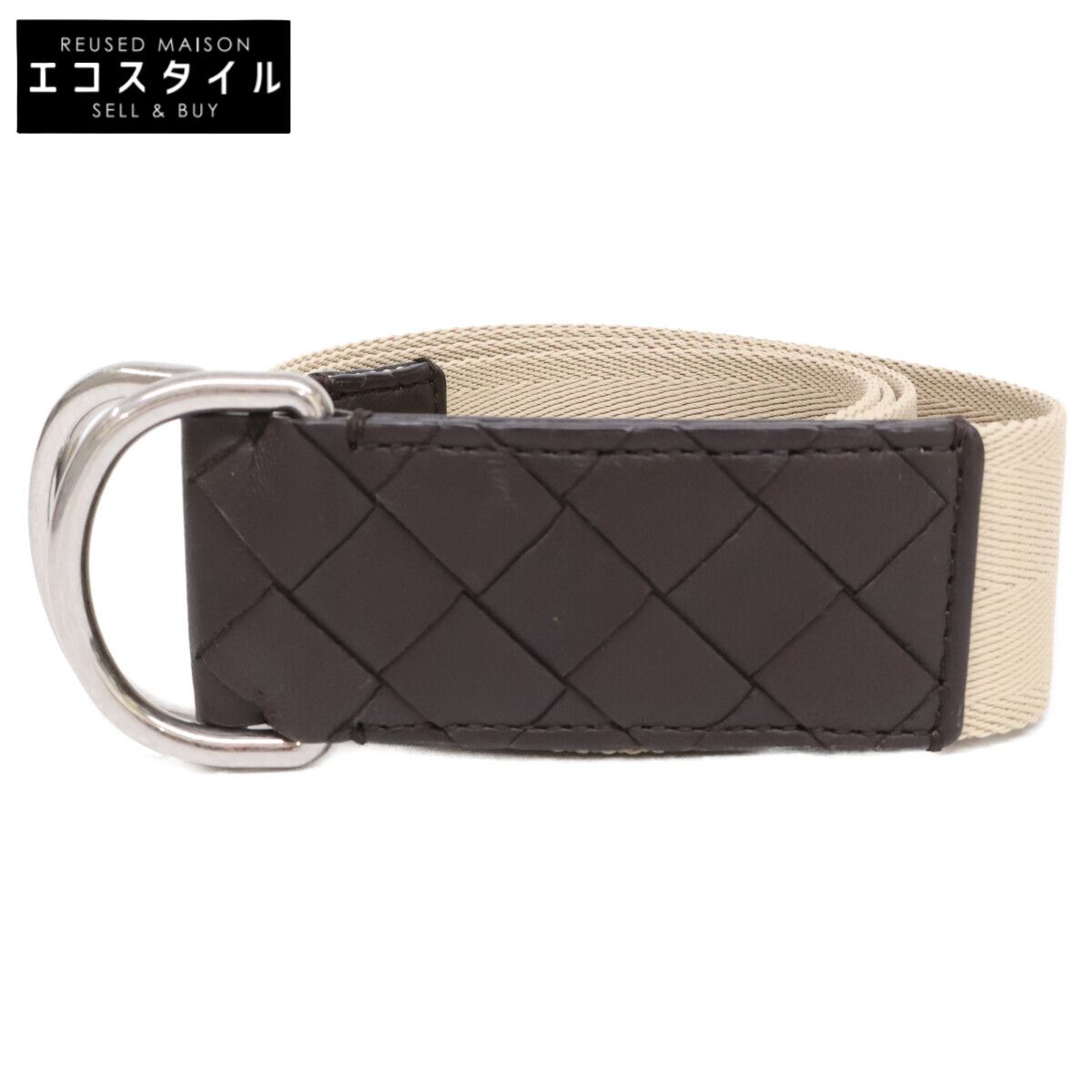 BOTTEGA VENETA ボッテガヴェネタ イントレチャートレザー ファブリック L