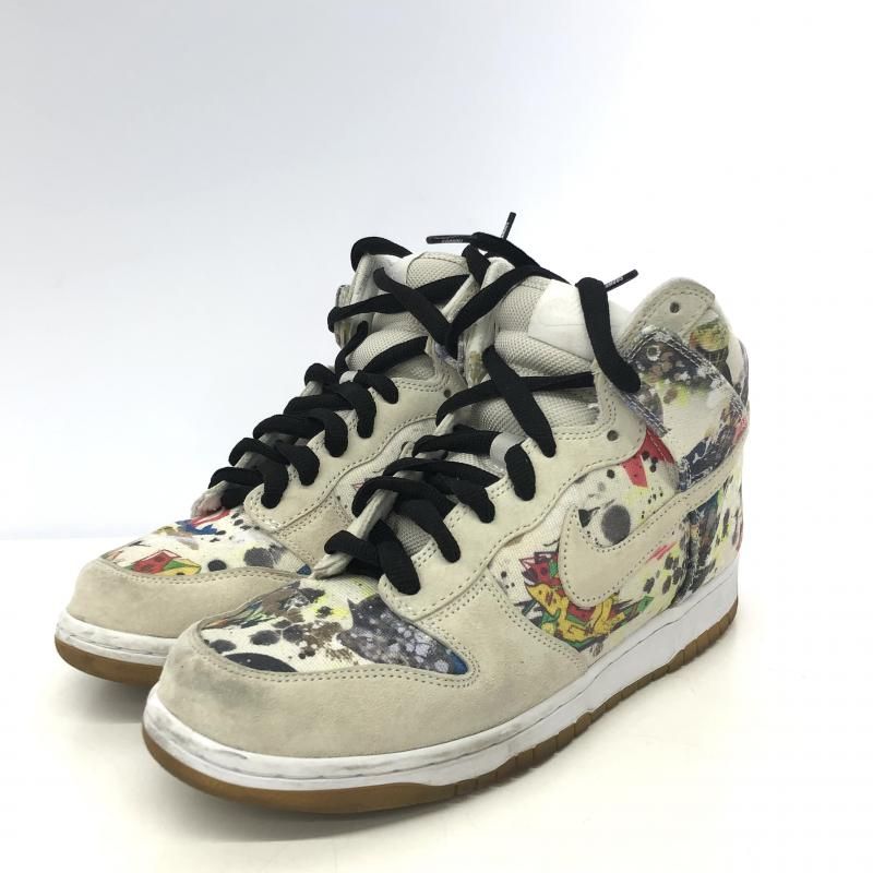 中古】Supreme×NIKE SB DUNK High Rammellzee FD8779-100 27.5cm 