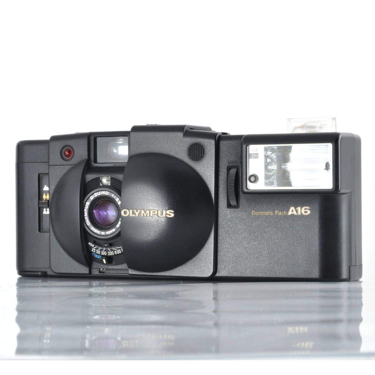 オリンパス OLYMPUS XA 2 A16 コンパクトフィルムカメラ J813