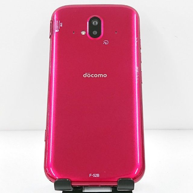 らくらくスマートフォン F-52B ドコモ ピンク 送料無料 本体