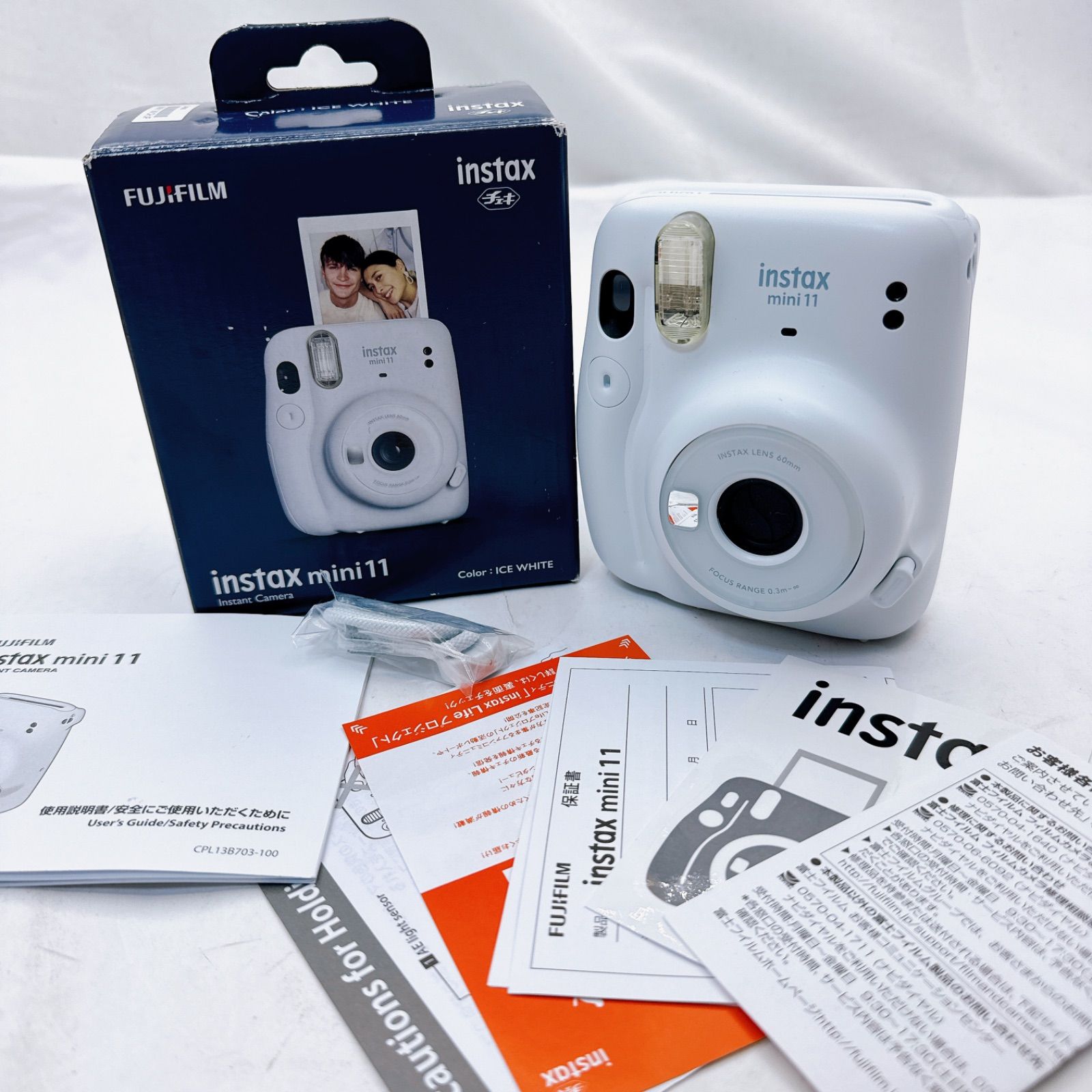 美品・動作確認済み】FUJIFILM 富士フィルム チェキ instax mini 11 