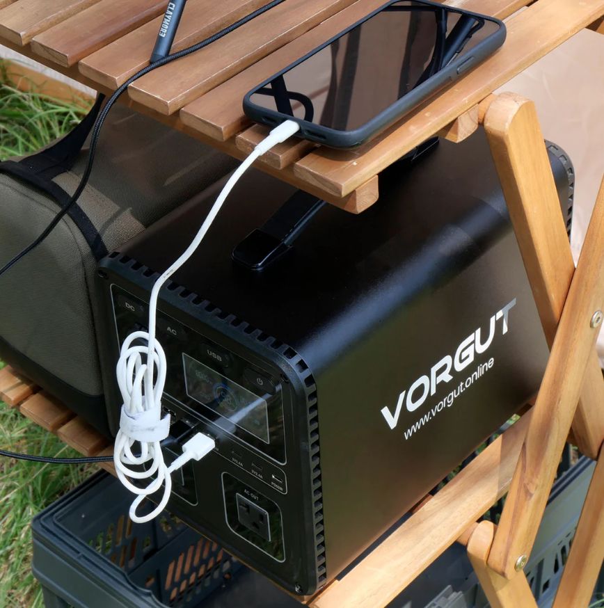 ⭐️新品未使用品⭐️【1500W/オレンジ】ACEMO ポータブル電源 大容量