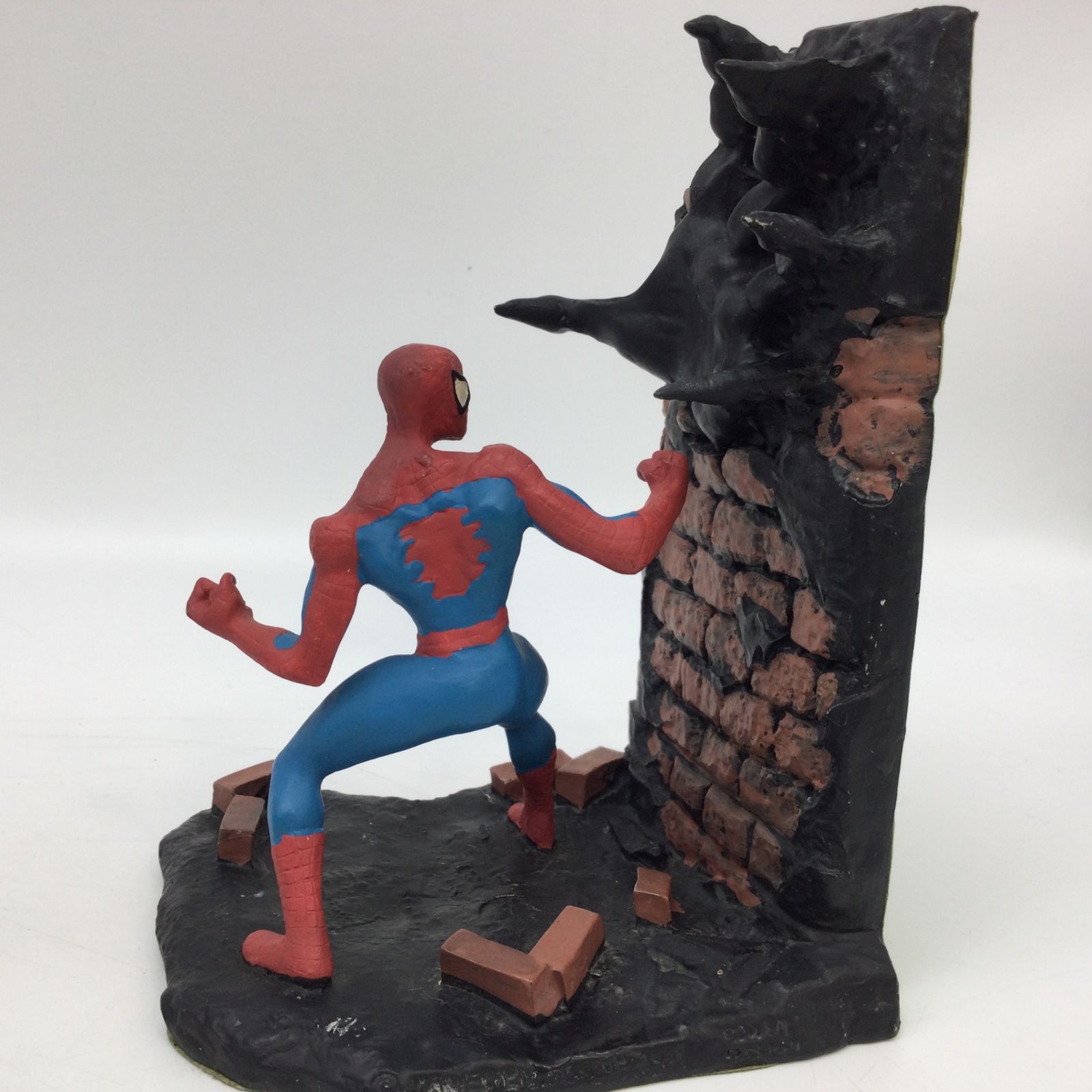 レア　スパイダーマン　ヴェノム　アメコミ ブックスタンド　ブックエンド　本立て レア スパイダーマン ヴェノム アメコミ ブックスタンド ブック