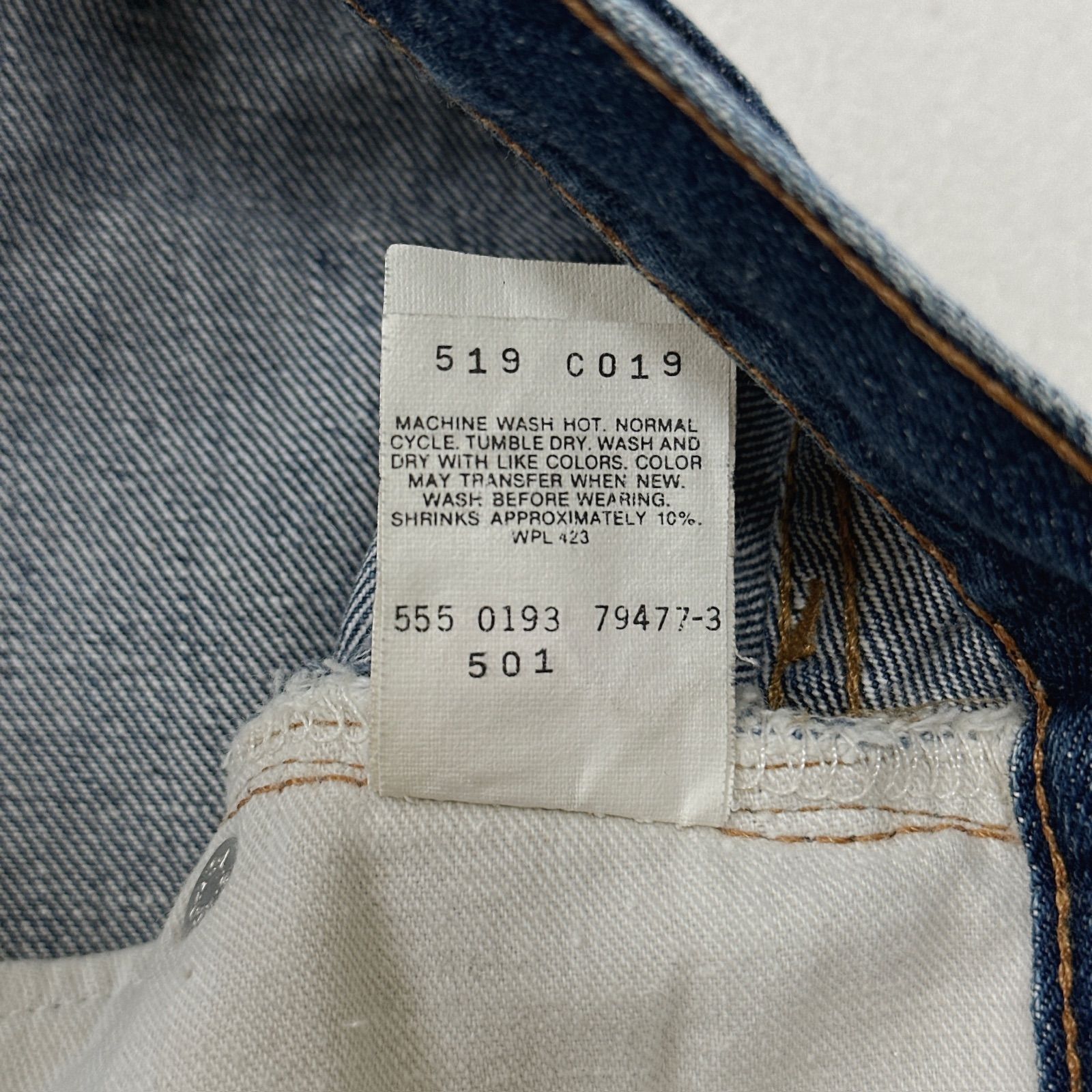 リーバイス501 USA製 93年製 刻印555 赤耳 110周年記念モデル 90s Levi 