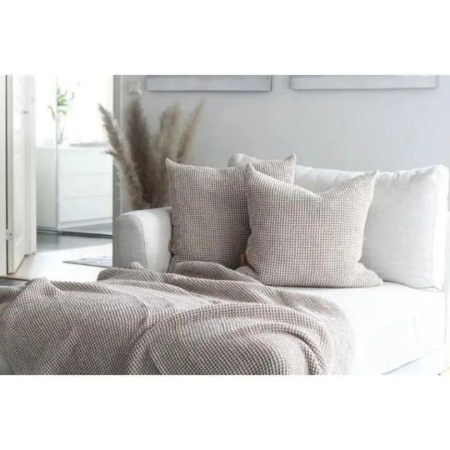 Luin Living ルインリビング DAY DREAM CUSHION COVER sand 50x50cm クッションカバー リビング