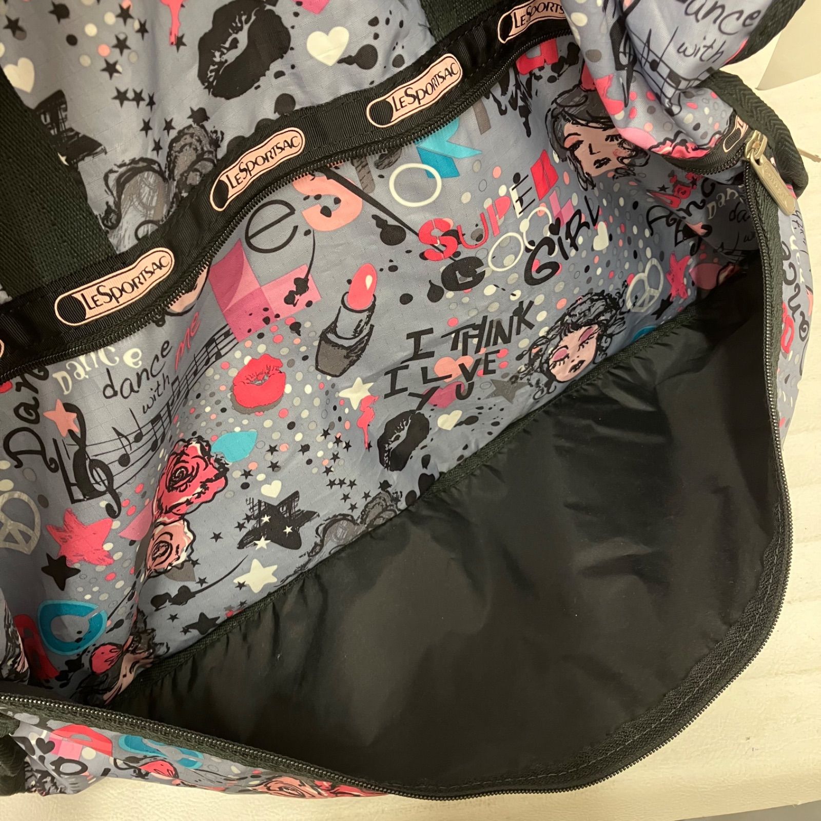 5180 LeSportsac レスポートサック ラージウィークエンダー ボストン 