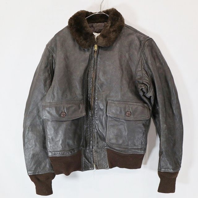 G1フライトジャケット 60s US.NAVY官給品 実物 楽天市場】60s ☆ 69年製 米軍実物 US NAVY G-1 フライト