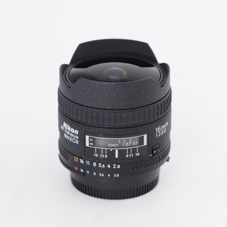 Nikon フィッシュアイレンズ Ai AF fisheye Nikkor 16mm f/2.8D フルサイズ対応 Nikon Ai AF fisheye Nikkor 16mm f⁄2.8D 魚眼 フィッシュアイレンズ