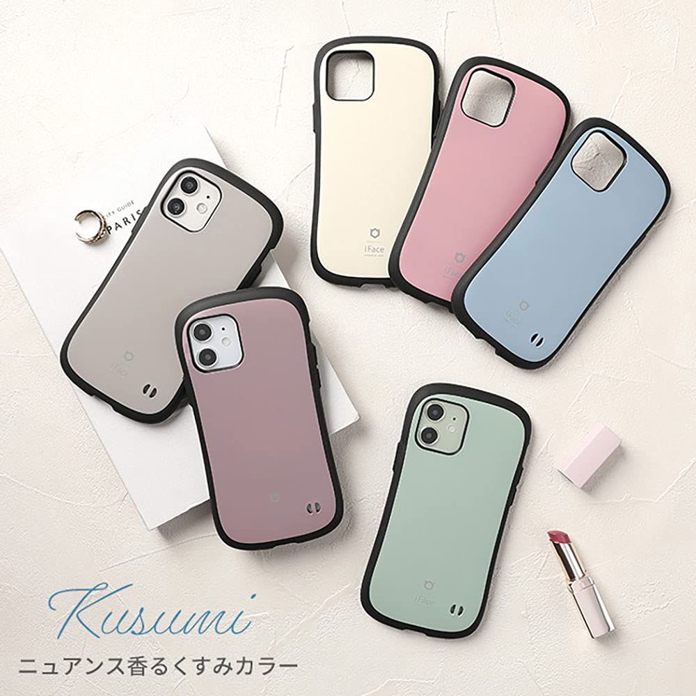 iFace First Class KUSUMI iPhone 13 ケース マット仕上げ iPhone 2021 6.1inch [くすみグリーン]