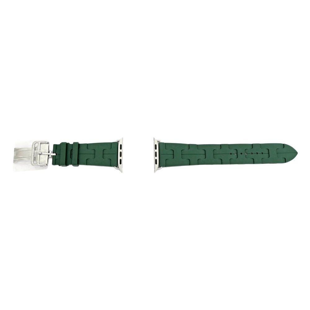 【名東】エルメス シンプルトゥール キリム グリーン 緑 SV金具 アップルウォッチベルト 41mm
