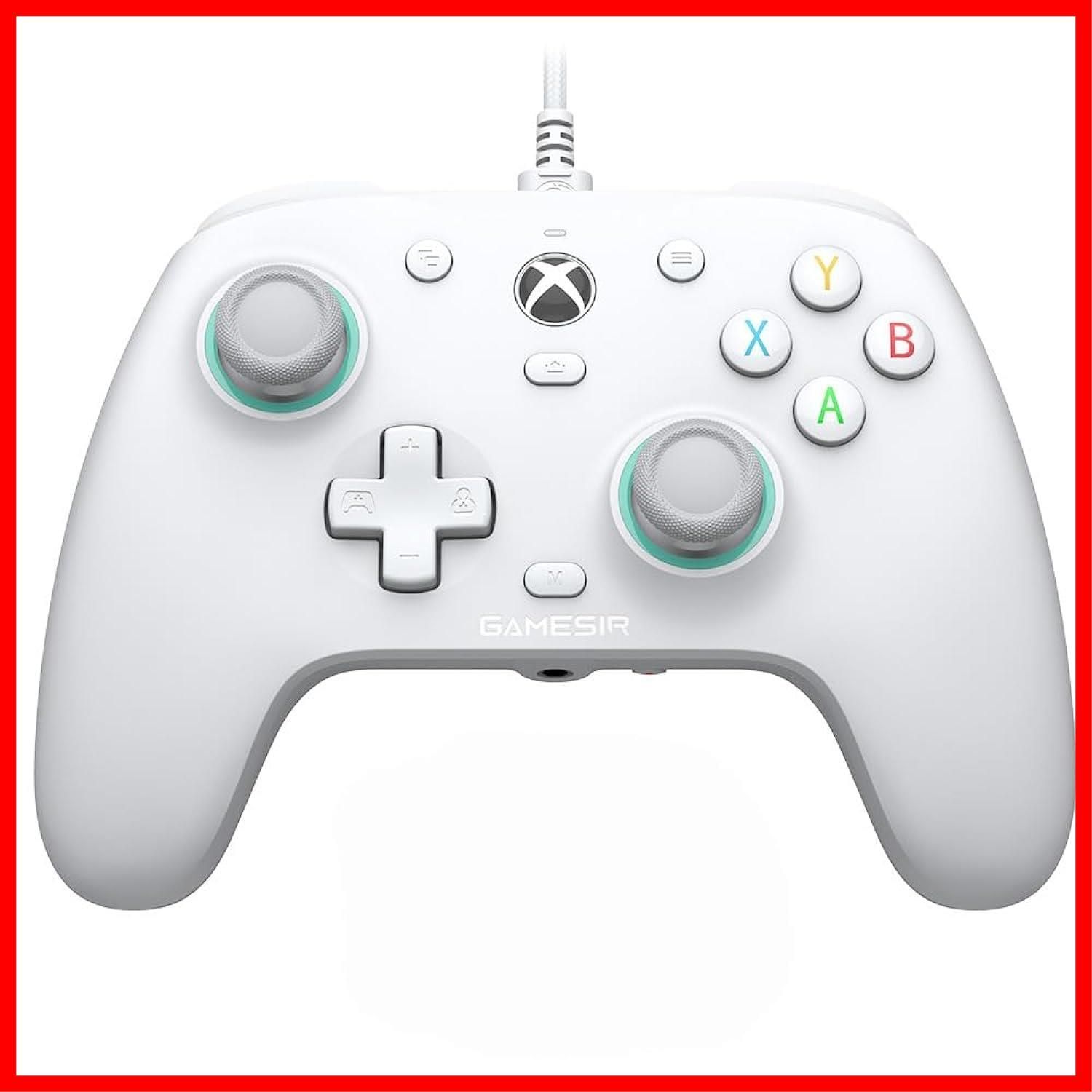 GameSir G7 SE 有線コントローラー Xbox One Xbox Series X S PC用 ゲームパッド ホール効果採用ジョイスティック 3.5mmオーディオジャック付き