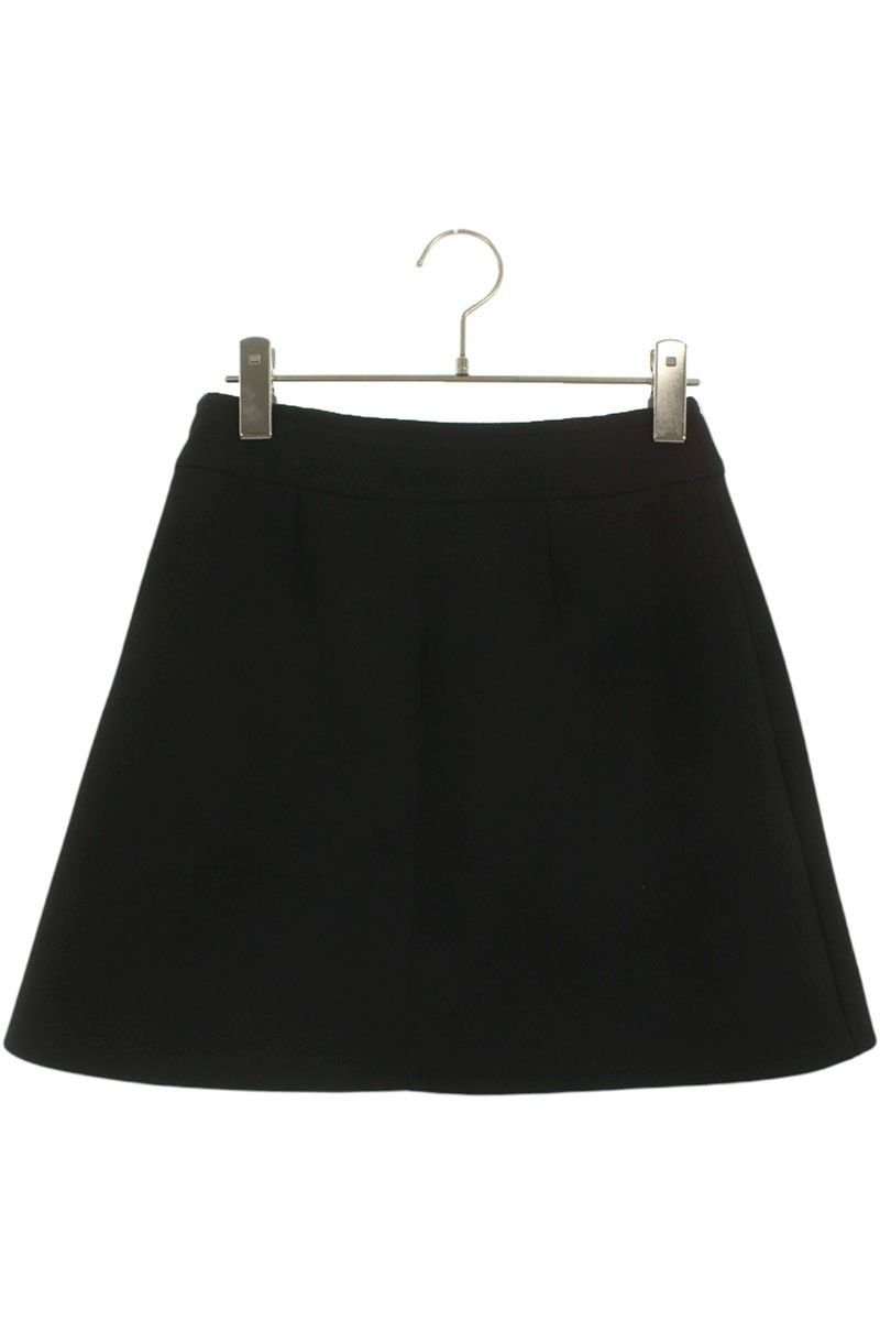 セリーヌ 2J833066V ウールミニスカート レディース 38