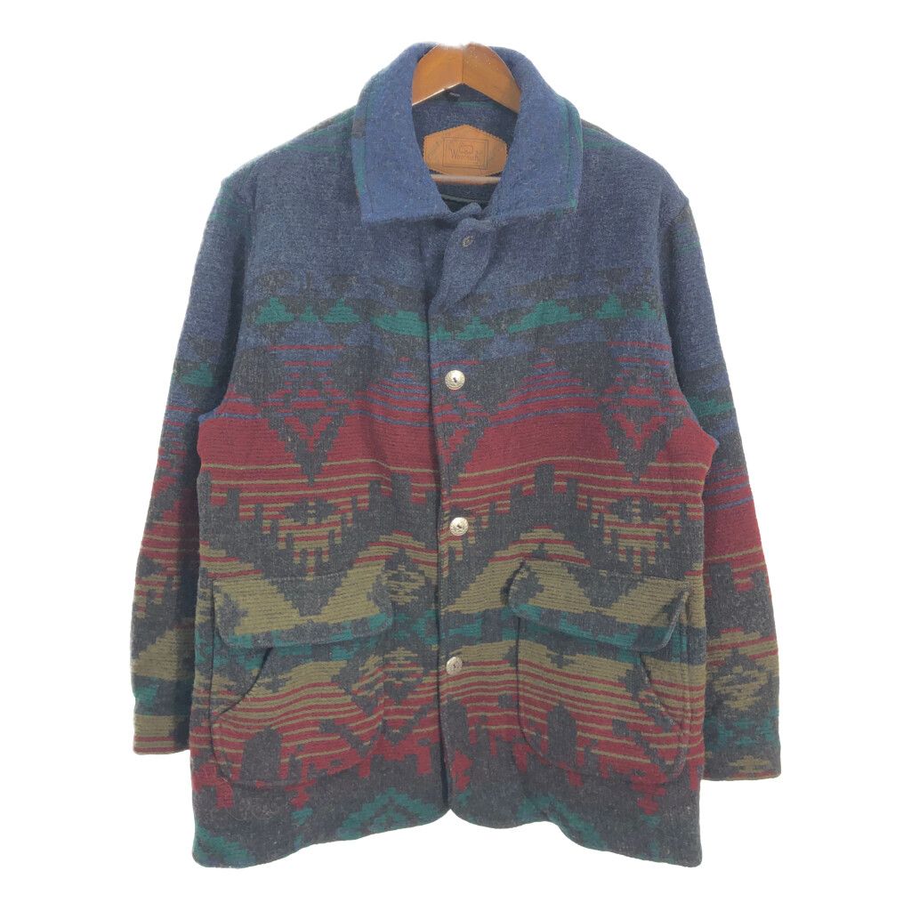 【再入荷】 90年代 USA製 マルチ ウールジャケット ウールリッチ WOOLRICH その他