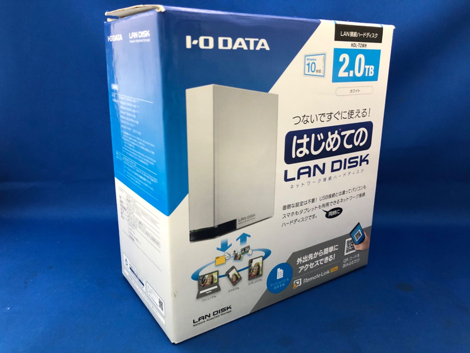 外付けハードディスク・ドライブ I-O DATA LAN DISK A 2TB NAS Amazon