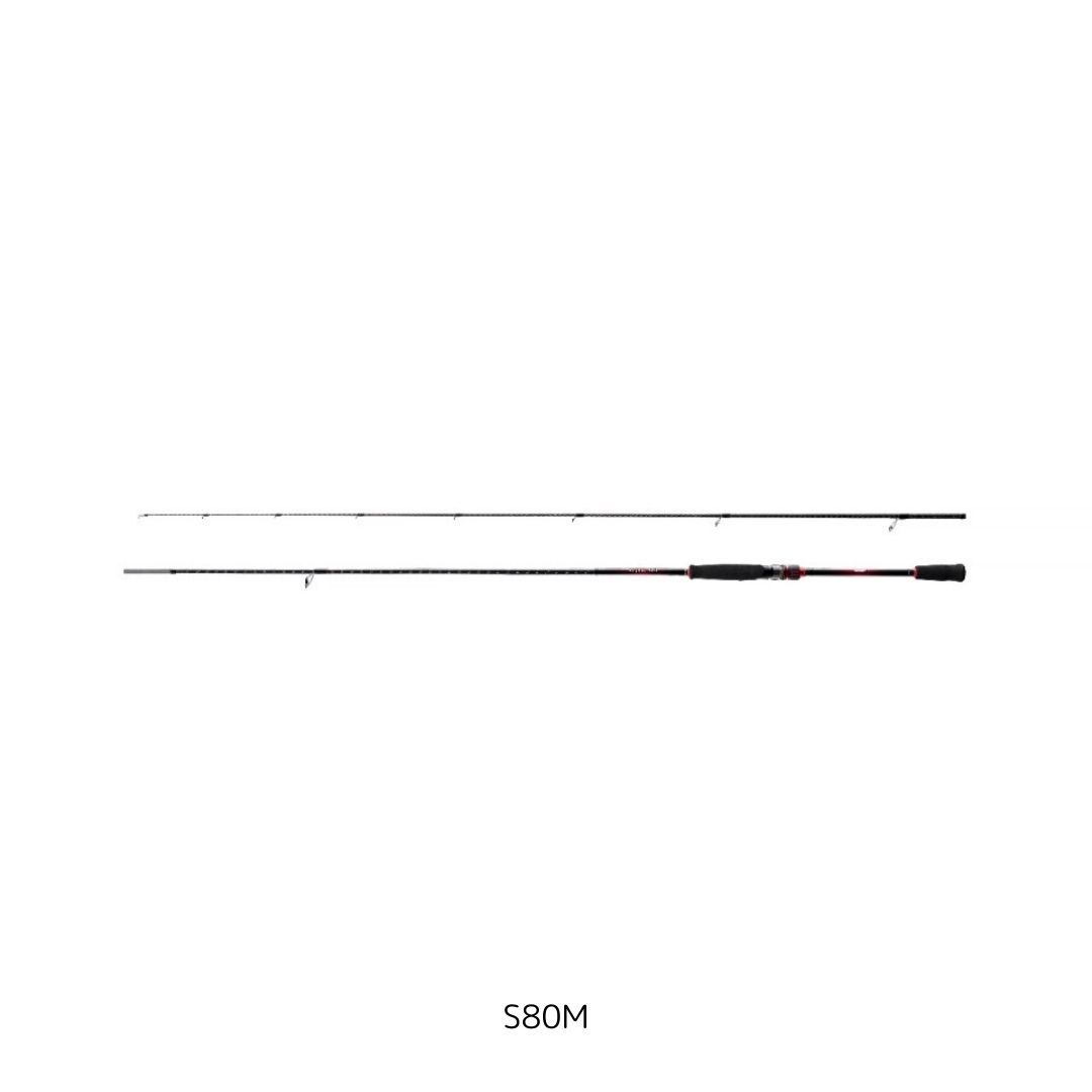 ロッド Shimano Sephia BB S80 M S80M セフィアBB SHIMANO(シマノ) 継数2本 全長2.44m S80M
