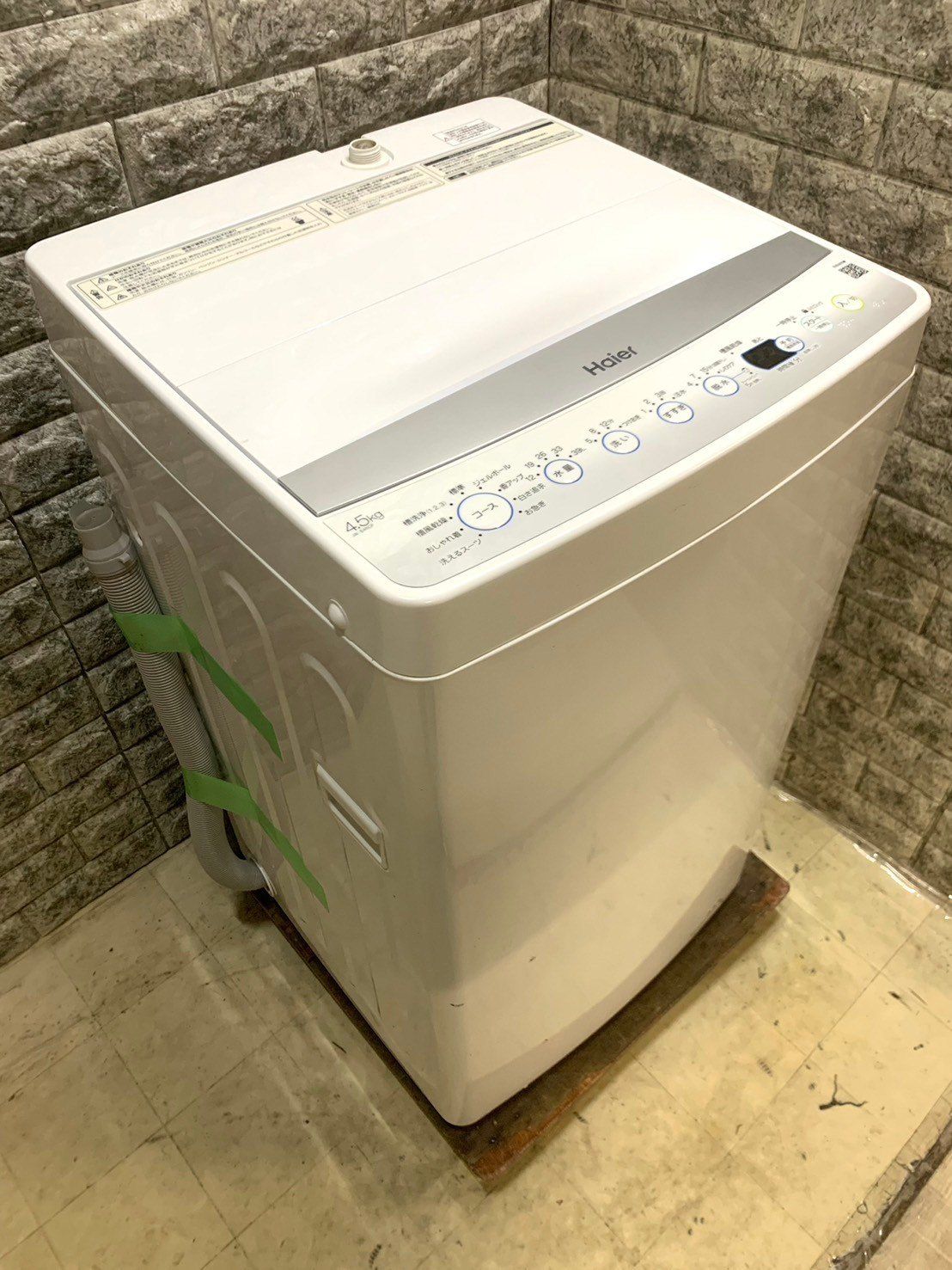 美品】大阪送料無料☆3か月保障付き☆洗濯機☆ハイアール☆4.5kg☆2021