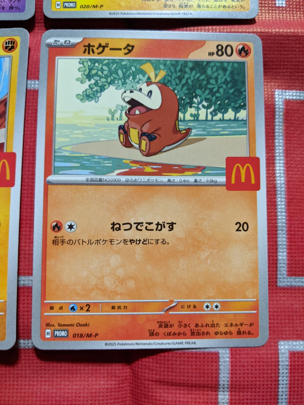 マクドナルド　プロモ　ポケモンカード ピカチュウ・リオル・ホゲータ・ラルトス psa10 6連番 マクドナルド プロモ ピカチュウ リオル ラルトス