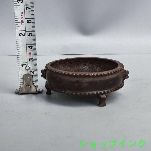 三足象耳 三面獅頭薫香炉 九龍聚宝盆香炉 装飾品 工芸品 美術品 置物 三足象耳 三面獅頭薫香炉 九龍聚宝盆香炉 装飾品 工芸品 美術品