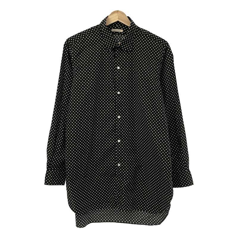 HEUGN（ユーゲン）Circle Dot レギュラーカラーシャツ サイズ2 HEUGN / ユーゲン | CIRCLE DOT REGULAR COLLAR SHIRT サークルドット