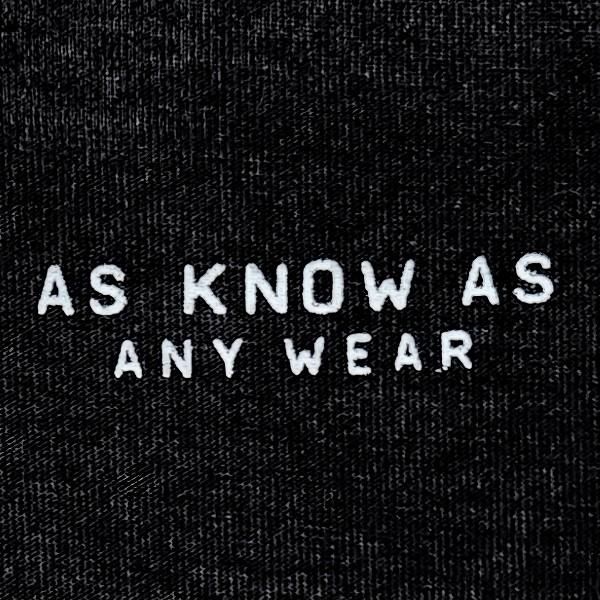 anc アズノウアズ エニウェア オオラカ AS KNOW AS ANY WEAR