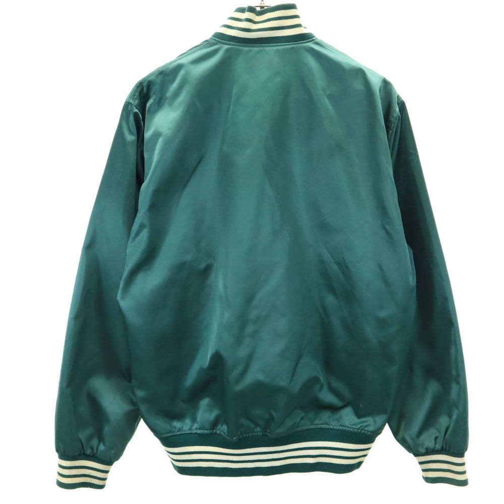 adidas グリーン 長袖シャツ フランス製　L 古着　トレスポ　レントン 古着 90s USA製 adidas BIG トレフォイル 両面 プリント T
