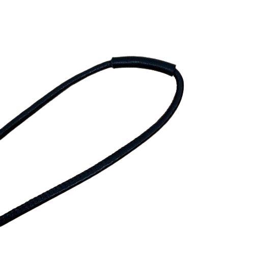 ♪ LEMAIRE ルメール MAGLITE LEATHER NECKLACE BLACK