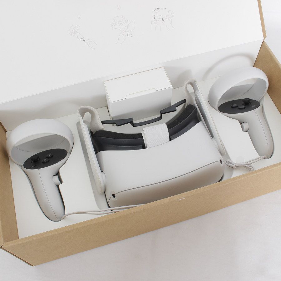 美品】Meta Quest 2 256GB VR ヘッドマウントディスプレイ ヘッド 