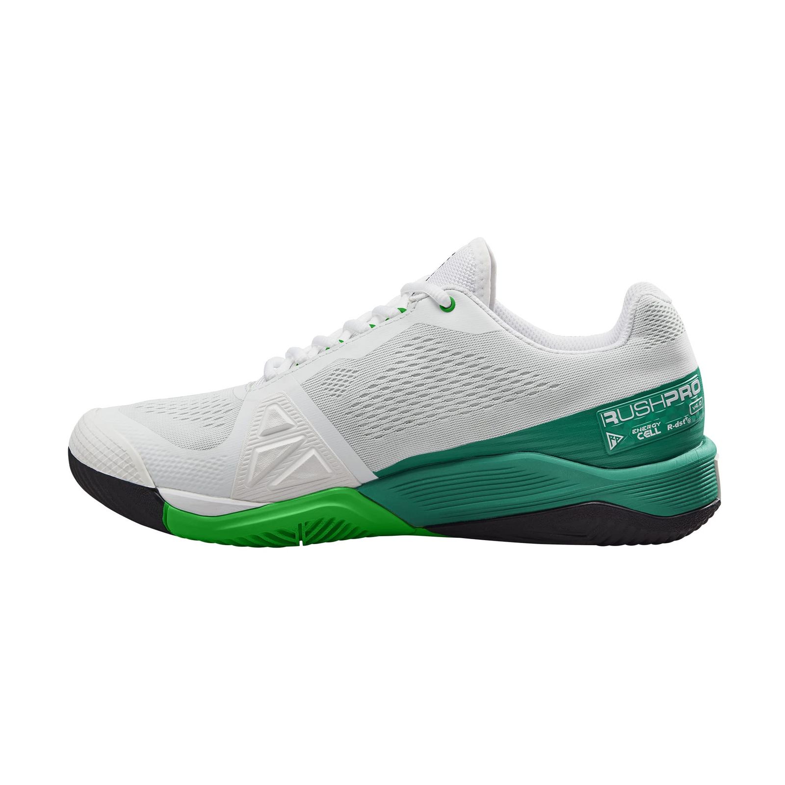 [ウイルソン] テニスシューズ Rush PRO (ラッシュ プロ 4.0) メンズ White/Bosphorus/Classic Green 28.5 cm [White/Bosphorus/Classic Green] [28.5 cm]