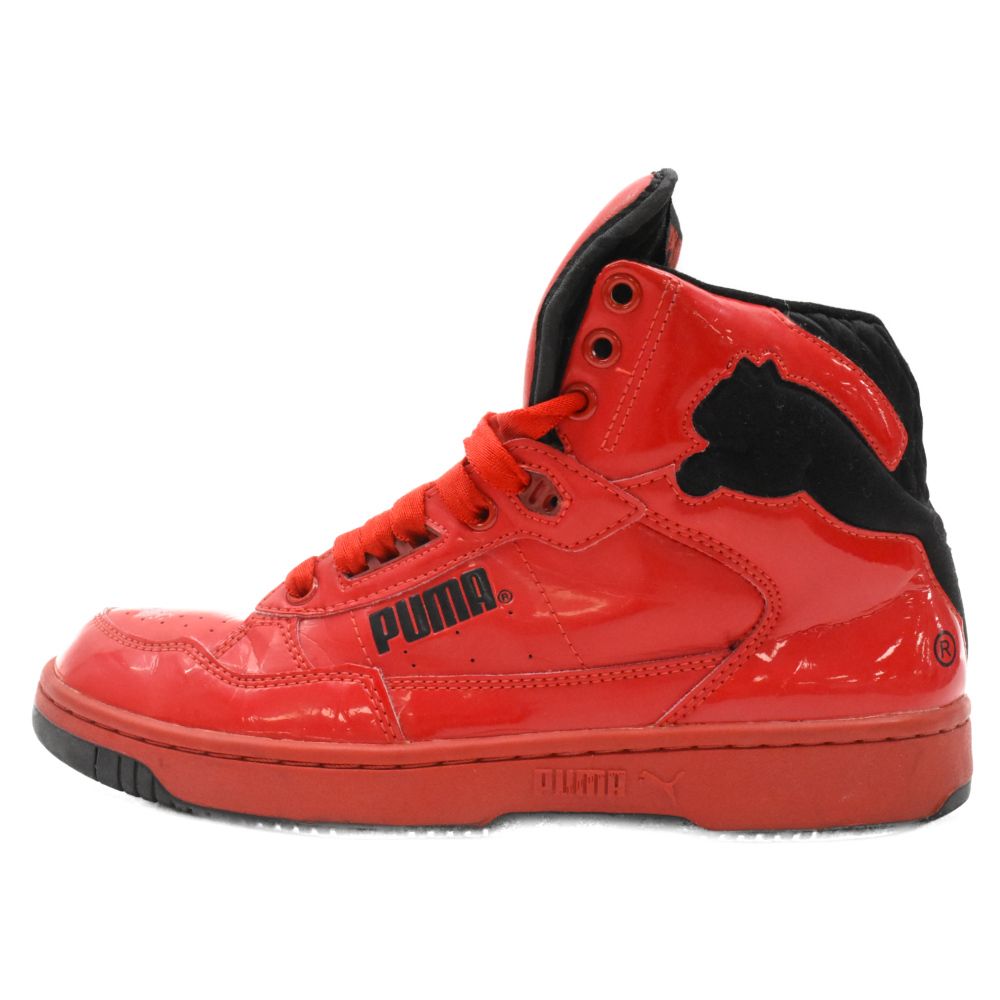 PUMA (プーマ) CAT2 SP キャット ハイカットスニーカー レッド US8 