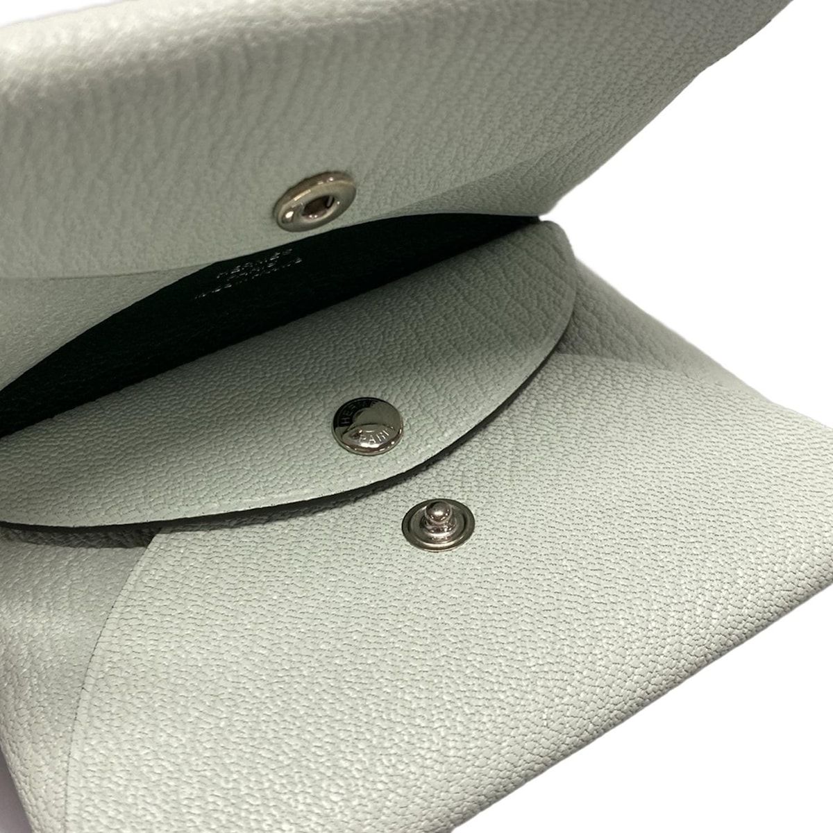 HERMES(エルメス) 2つ折り財布新品同様 カルヴィ デュオ ヴェール  