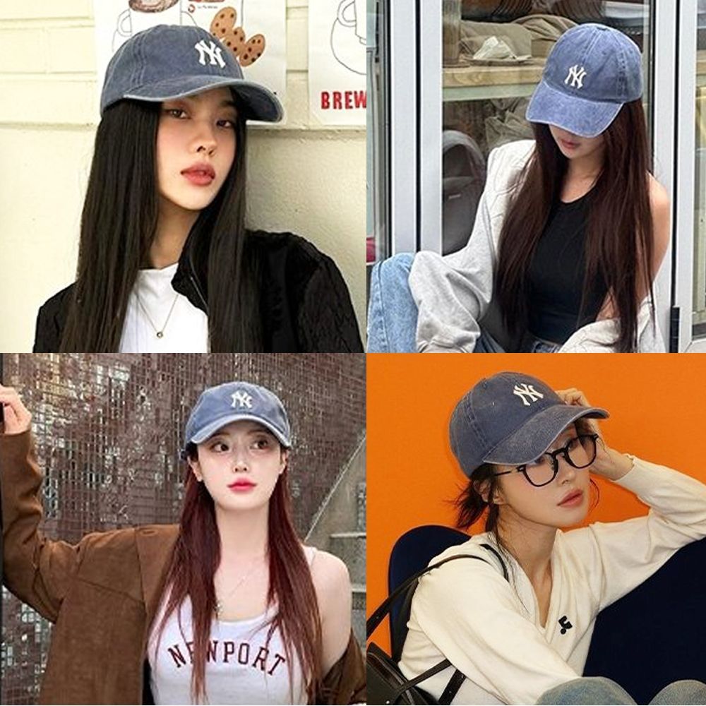 aespa エスパ カリナMLB ボールキャップ 帽子トレカセット 韓国 AESPA