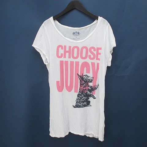 ジューシークチュール JUICY COUTURE 半袖 Tシャツ カットソー M