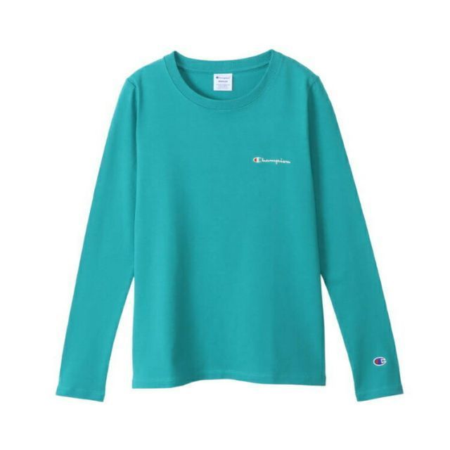 HANES ヘインズ LONG SLEEVE T-SH ダルグリーン Lサイズ CW-X407 552 | スポーツ スポーツウエア ウエア 服 衣類 トップス 長袖 ロングスリーブ Tシャツ ロンT 素材 機能性 コットン 天竺素材 サスティナ