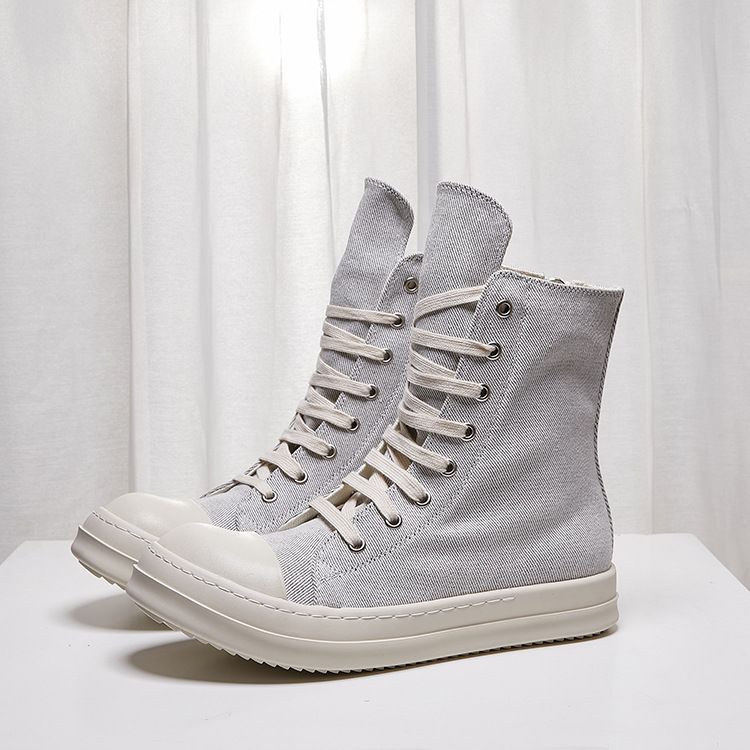 RickOwens　リックオウエンス　ダークシャドウ　ハイカット　ライトグレー　レディース