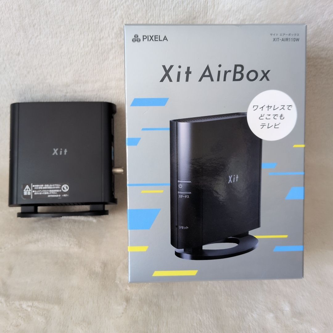 ピクセラ Xit AirBox ワイヤレステレビチューナー おまけ付属品あり ピクセラ Xit AirBox ワイヤレステレビチューナー おまけ付属品あり