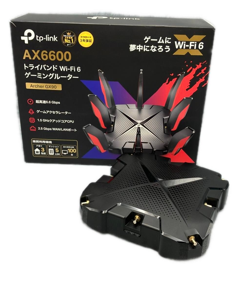 TP-Link Archer GX90 トライバンド Wi-Fi 6 ルーター 【公式通販】