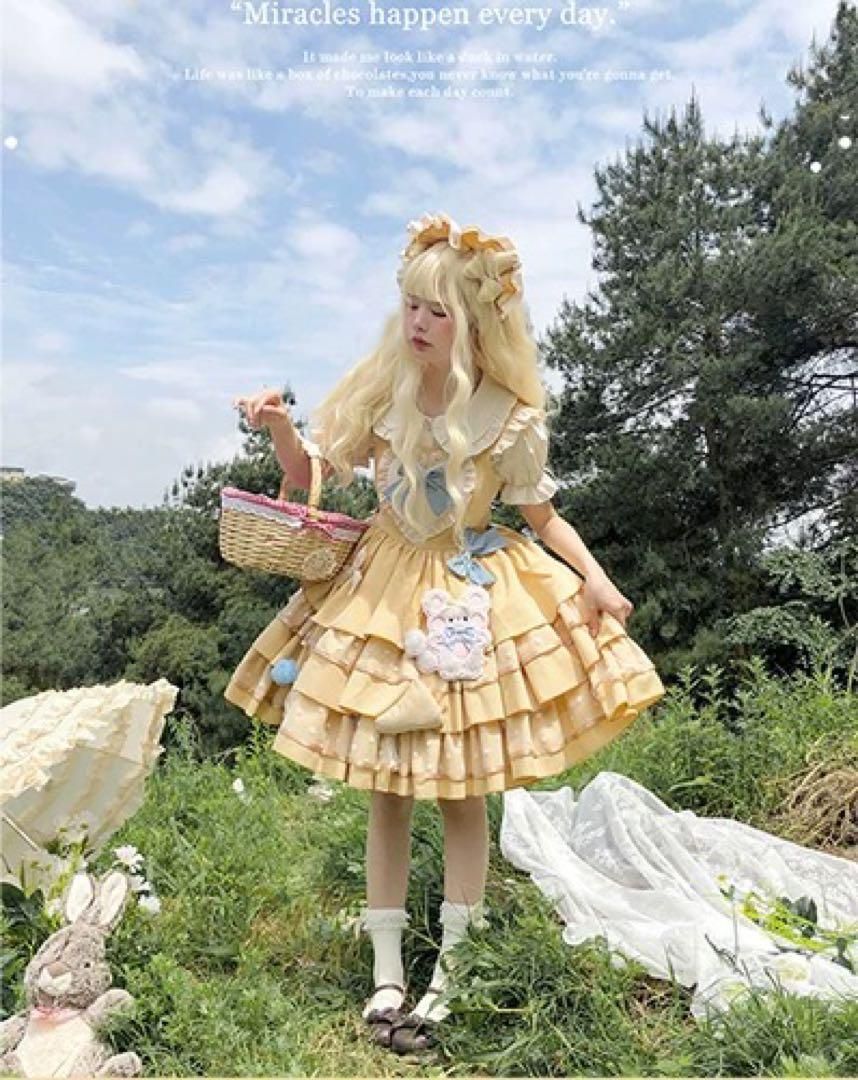 ロリータジャンパースカート♪♪お出かけ 普段着に
