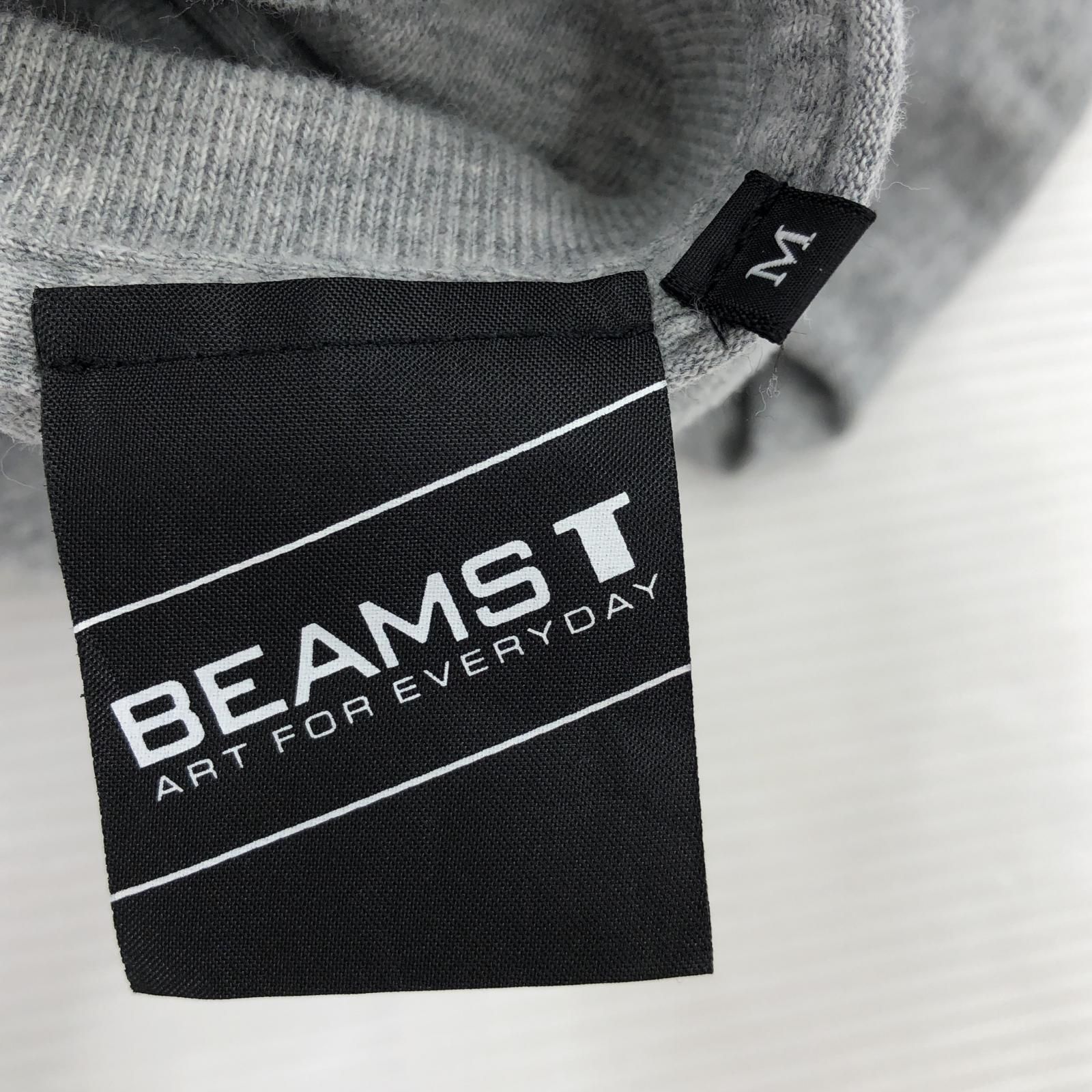 BEAMS ビームス プリント半袖Ｔシャツ sizeM/グレー レディース