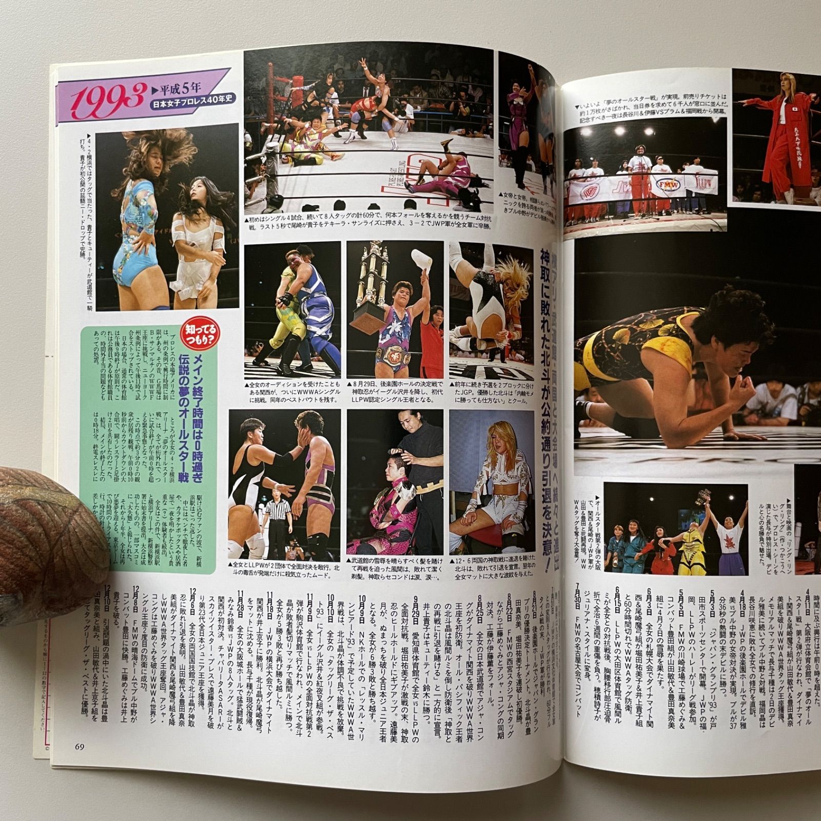 Lady's週刊ゴングSPECIAL 全日本女子プロレス35年史 全日本女子プロレス35年史 - メルカリ