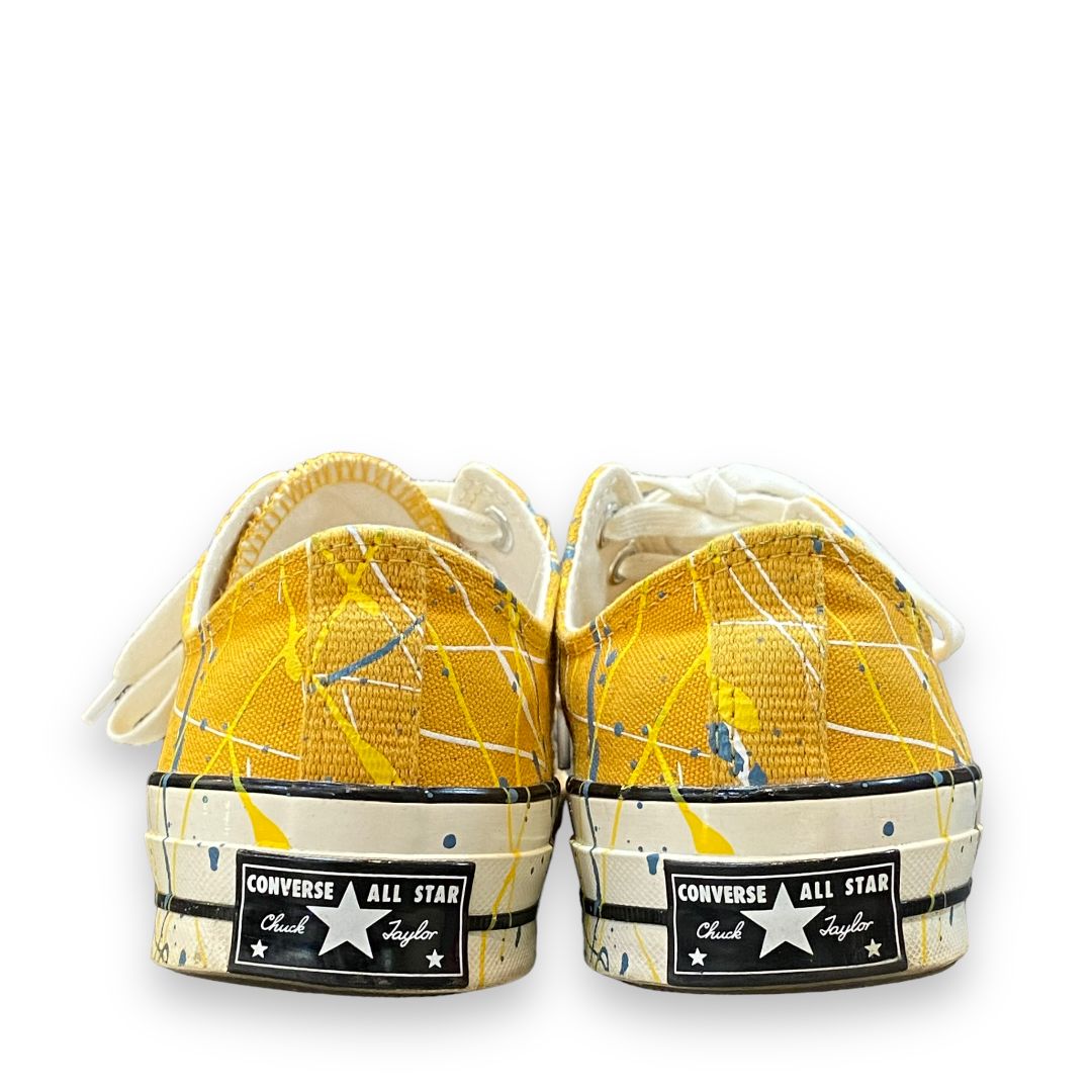 27cm CONVERSE CT70 PAINT SPLATTER SUNFLOWER LOW CUT