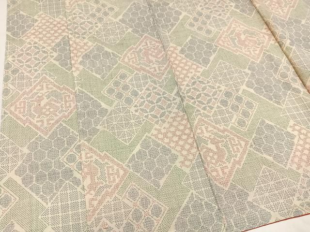 平和屋着物●本場結城紬　重要無形文化財　有栖川　藤絹謹製　正絹　逸品　AAAZ6869ph 平和屋着物○本場結城紬 重要無形文化財 有栖川 藤絹謹製 正絹 逸品