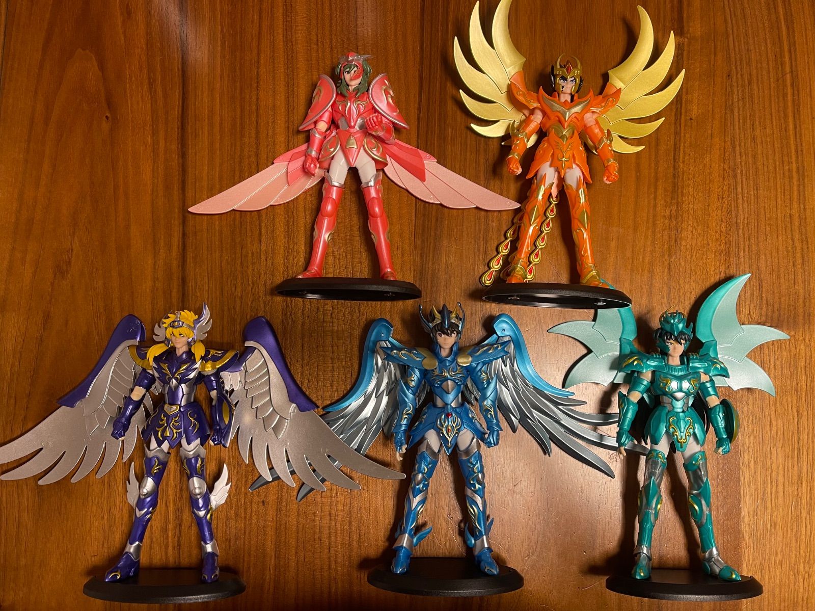 BANDAI - 聖闘士星矢　聖衣神話　5体セット　青銅　ゴッドクロス　神聖衣　非可動 聖闘士聖衣神話 青銅聖闘士 五戦士集結 | 魂ウェブ
