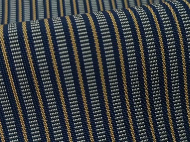 平和屋着物○男性 人間国宝 甲田綏郎 精好仙台平 馬乗り袴 縞 正絹