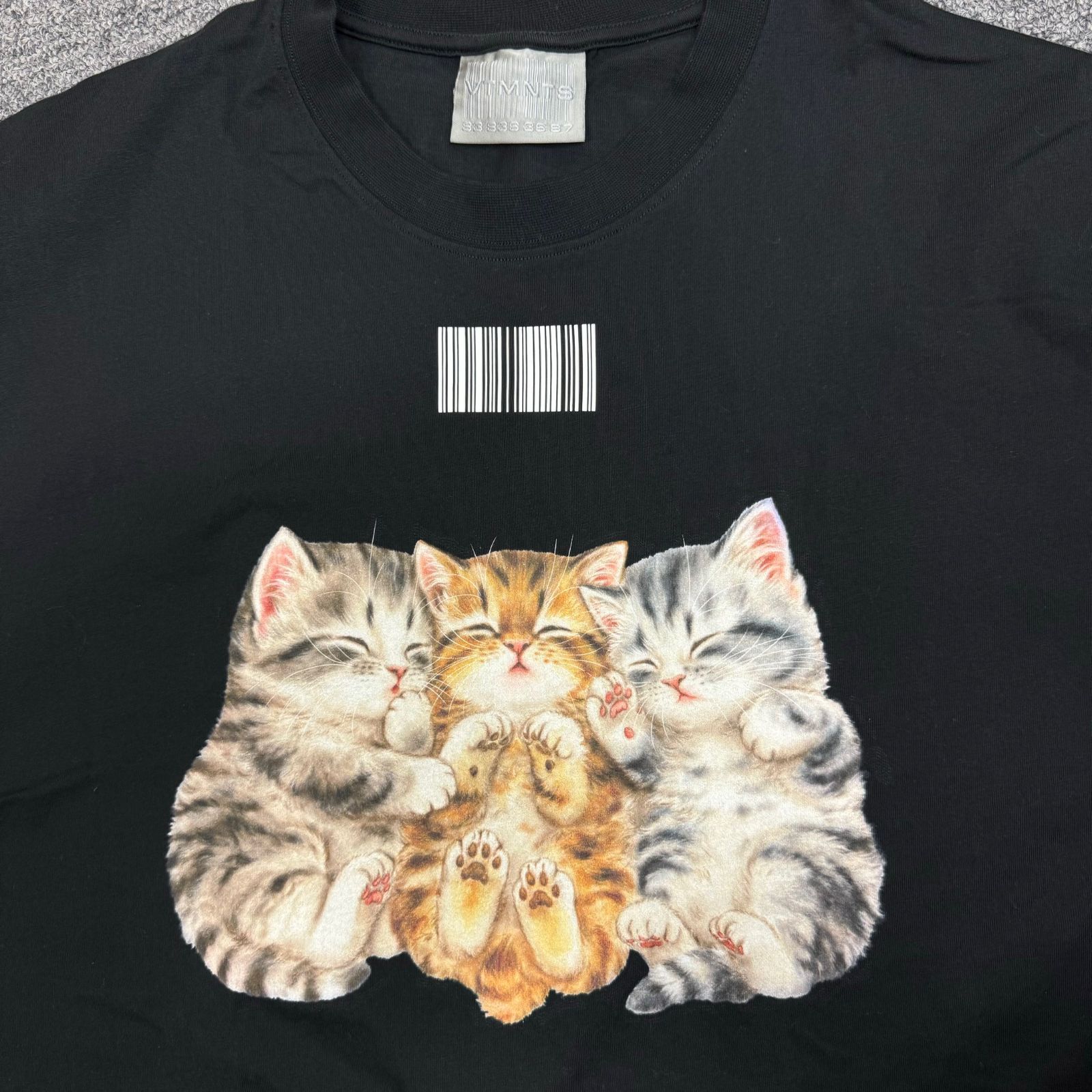 VTMNTS 22SS Kayomi Harai Cute Cats T-shirt キュートキャットTシャツ 
