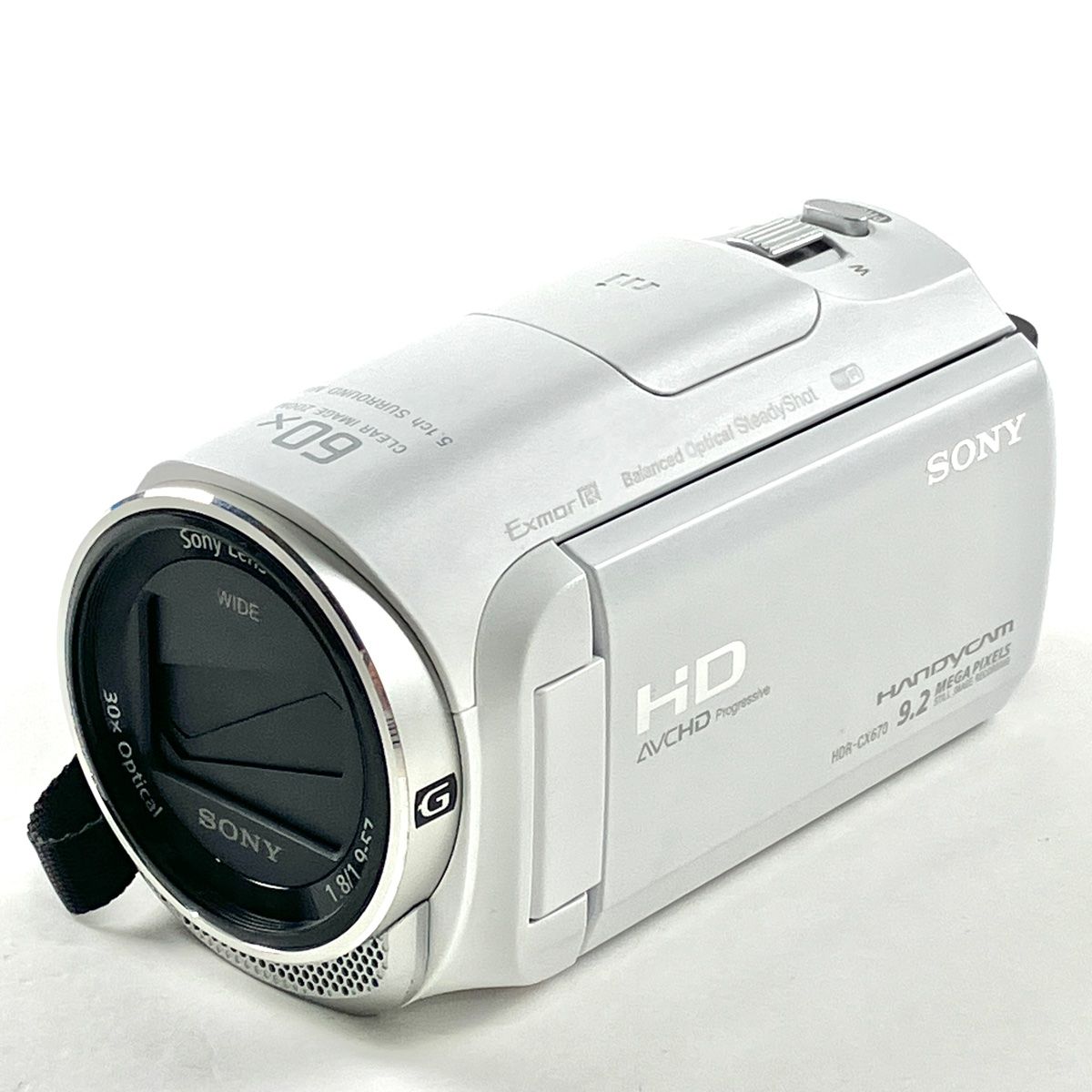 SONY HDR-CX670(W) ビデオカメラ ホワイト - www.sorbillomenu.com