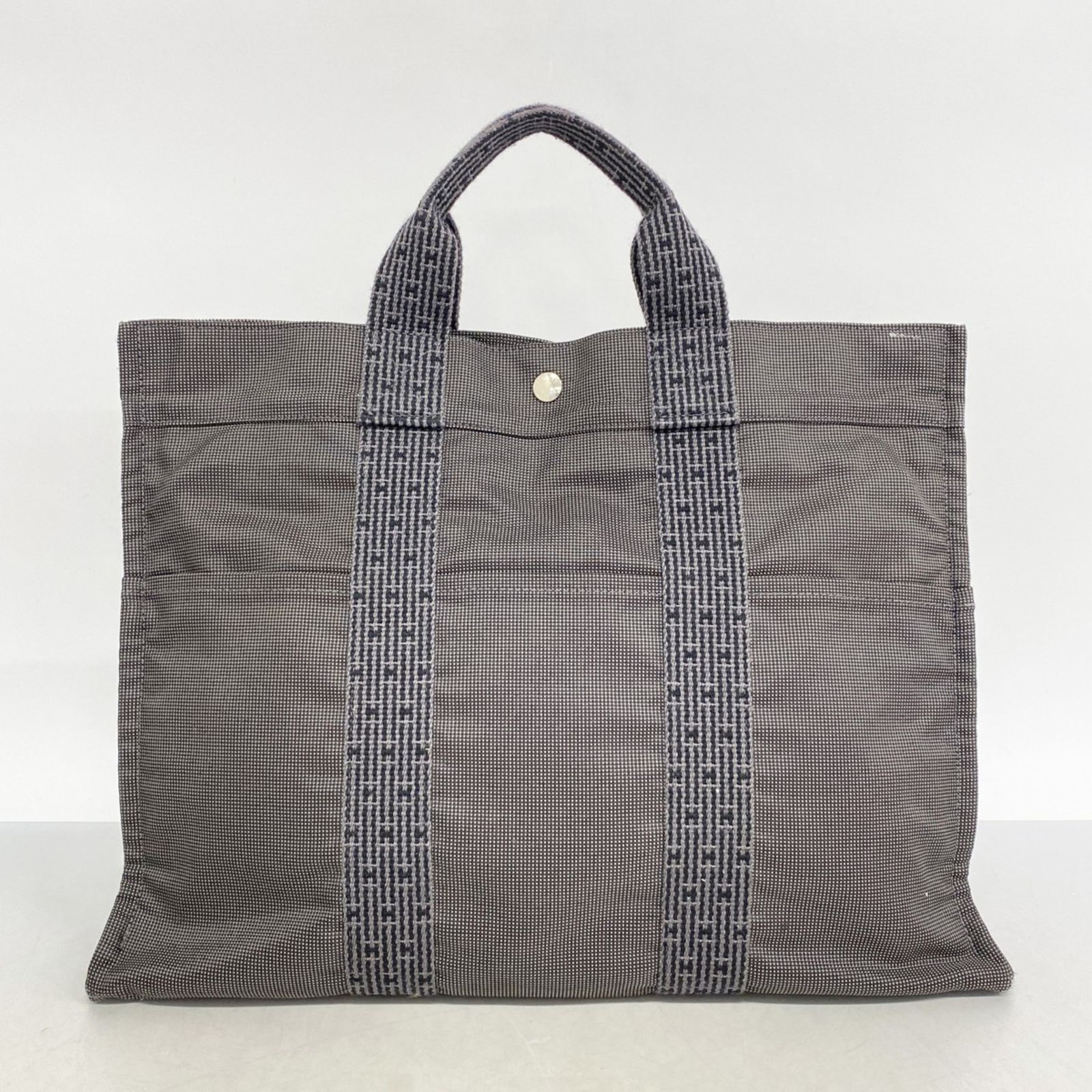 エルメス　トートバッグ　グレー 中古・古着通販】HERMES (エルメス) トートバッグ グレー