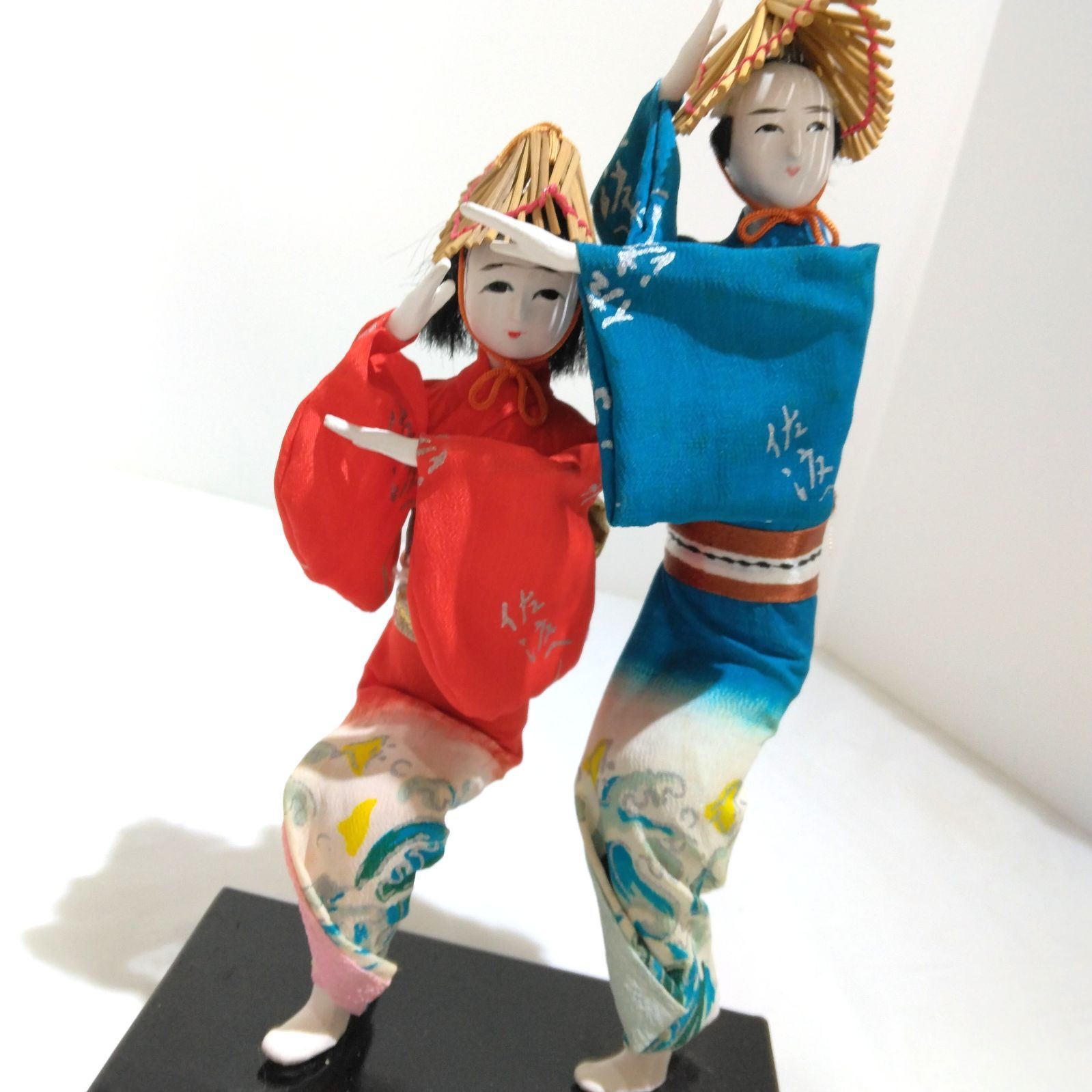 昭和レトロ 郷土人形 7体セット 着物 和風 置物 A363 - メルカリ