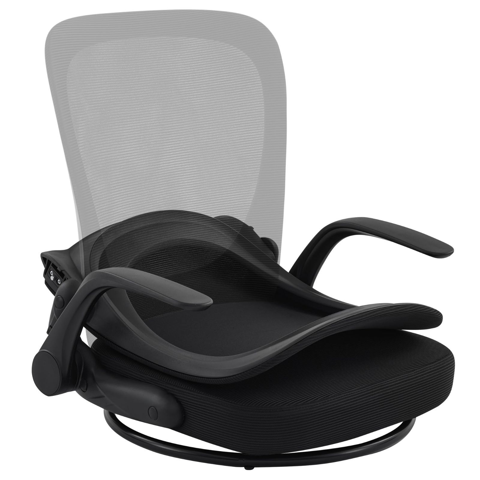 ひじ掛け付き 折りたたみ 腰が痛くならない ゲーミング座椅子