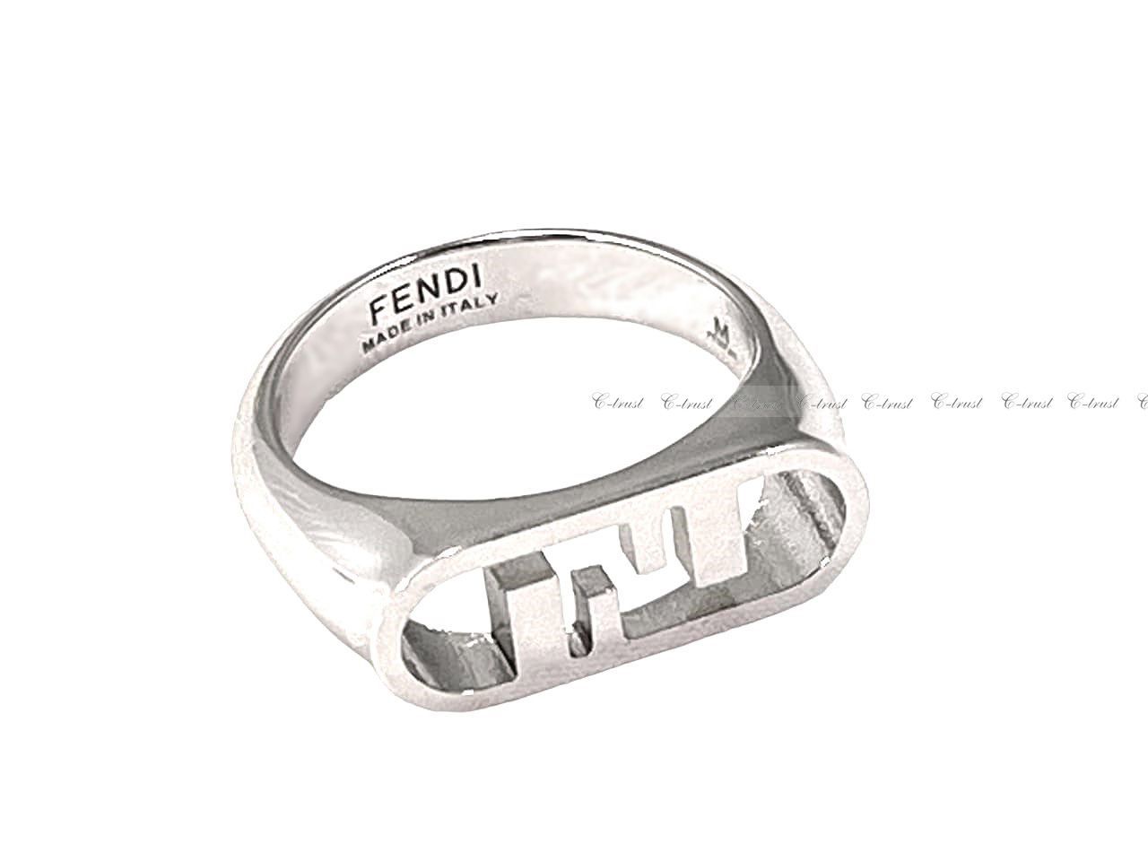 【最短翌日着・関税送料込】 FENDI リング 指輪 FF ロゴ FENDI フェンディ リング 指輪 FF ロゴ イタリア製